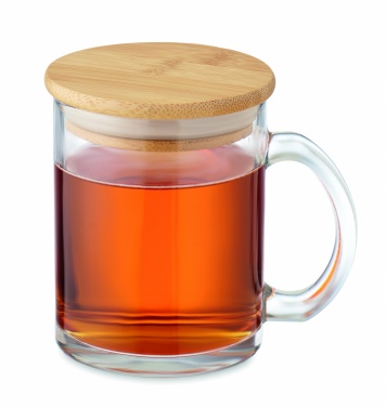 Logo trade liikelahja mainoslahja tuotekuva: Lasimuki 300 ml kierrätyslasia