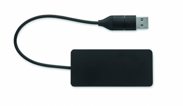 Logotrade liikelahja mainoslahja kuva: 3 portin USB-keskitin