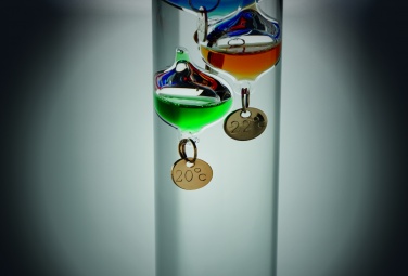 Logotrade mainoslahja tuotekuva: Galileo lämpömittari lasi 28cm