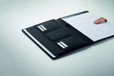 Logo trade mainoslahja kuva: A4 RPET-konferenssikansio