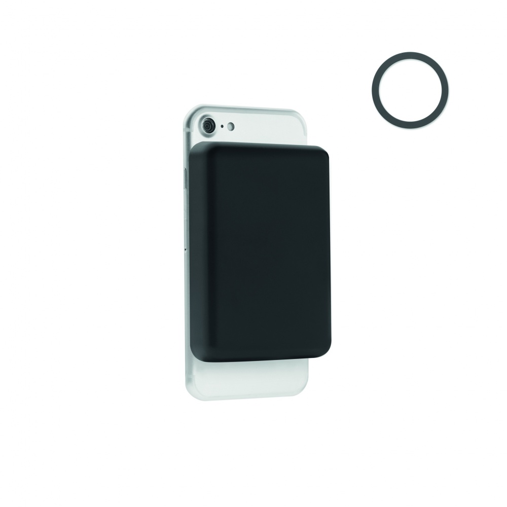 Logotrade mainostuotet kuva: Magneettinen langaton laturi 15W, 5000 mAh