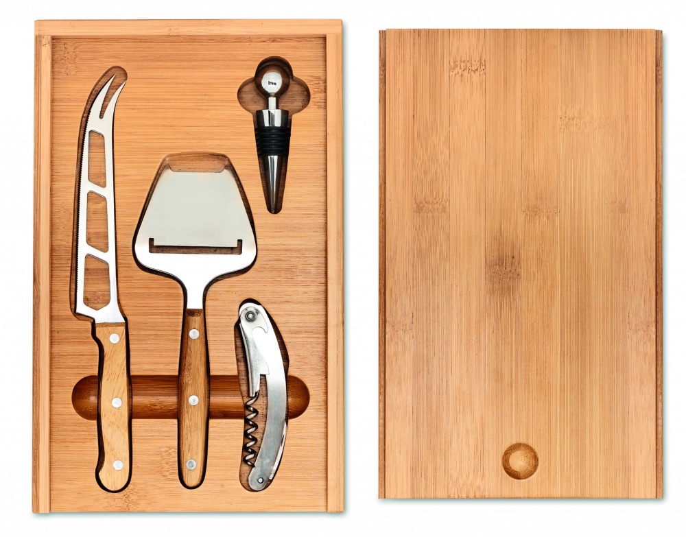 Logotrade mainostuote tuotekuva: Juusto- ja viinisetti