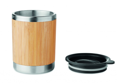 Logotrade mainoslahja tuotekuva: Bambu take away-muki