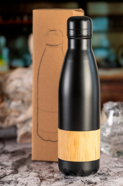 Logotrade mainoslahja ja liikelahja kuva: Ruostumaton teräspullo KOBE 750 ml