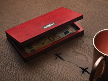 Logotrade mainoslahjat kuva: Puinen setelilaatikko 1816121