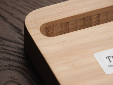 Logo trade liikelahja kuva: Puinen puhelinteline 1848292