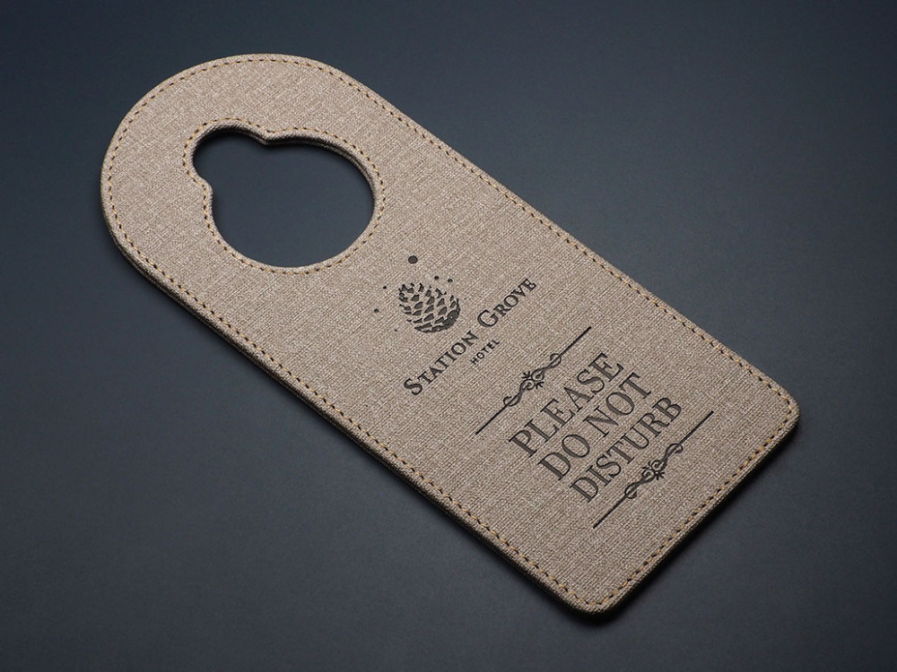 Logotrade mainoslahja ja liikelahja kuva: Hotellin oviripustin 1111321