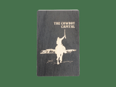 Logo trade mainoslahja ja liikelahja tuotekuva: Puinen magneetti 2034121