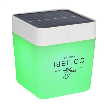 Logo trade liikelahja mainoslahja tuotekuva: Grundig Lumo Solar -pöytävalaisin