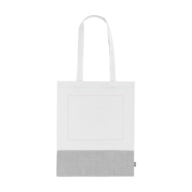 Logotrade mainoslahjat ja liikelahjat tuotekuva: Combi Organic Shopper (160 g/m²) pussi