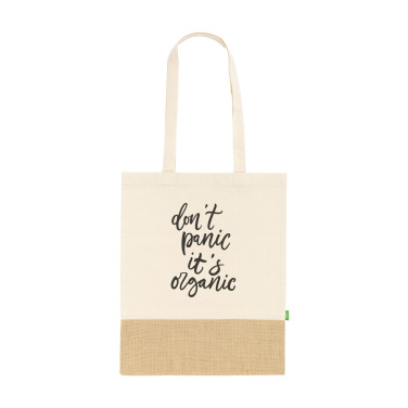 Logo trade mainostuotet tuotekuva: Combi Organic Shopper (160 g/m²) pussi