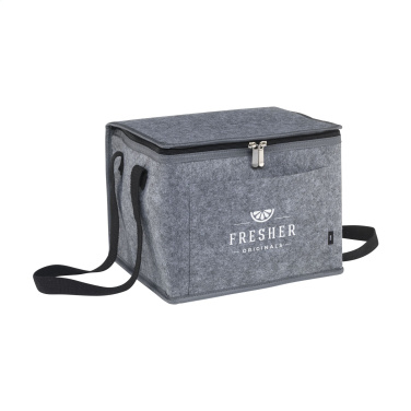 Logotrade mainoslahja tuotekuva: Keep-it-Cool GRS-huopa RPET-jäähdytyspussi