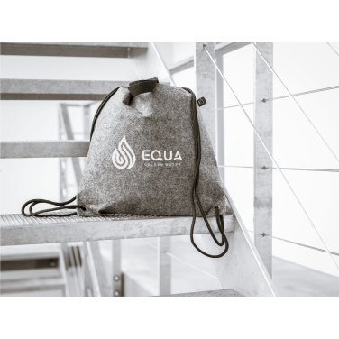 Logo trade liikelahjat tuotekuva: GRS RPET Felt PromoBag Plus -reppu