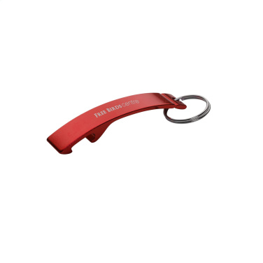 Logo trade liikelahja mainoslahja tuotekuva: Alu Opener avaimenperä