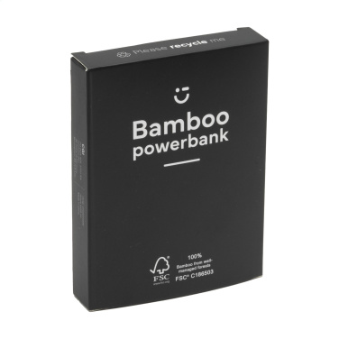 Logo trade mainostuote kuva: Bamboo 4000 Powerbank ulkoinen laturi