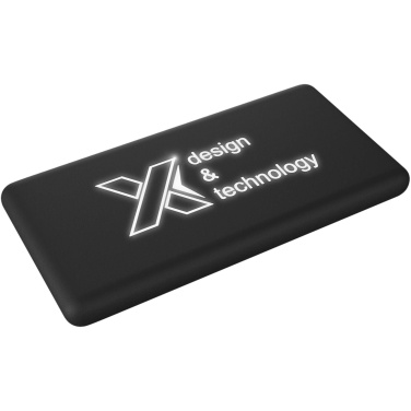 Logo trade liikelahjat tuotekuva: SCX.design P30 8000 mAh solar varavirtalähde, valaistuva
