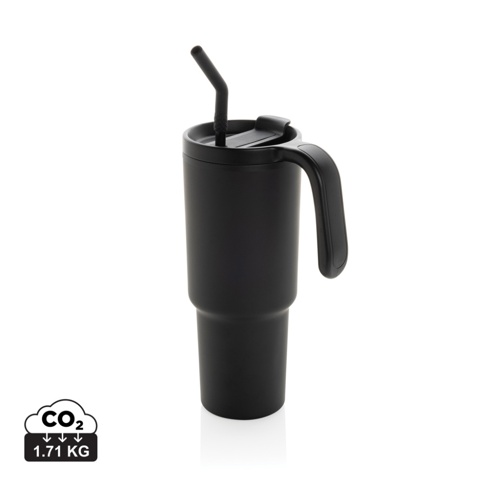 Logotrade mainoslahjat kuva: Graphic 360 RCS kierrätysteräksestä valmistettu muki 900 ml