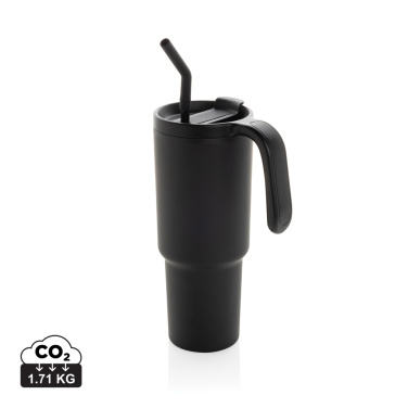 Logo trade mainoslahjat tuotekuva: Graphic 360 RCS kierrätysteräksestä valmistettu muki 900 ml