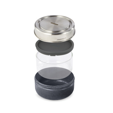 Logo trade mainoslahjat tuotekuva: Black+Blum lasinen lounaskulho 750ml