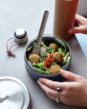 Logo trade mainostuote kuva: Black+Blum lasinen lounaskulho 750ml