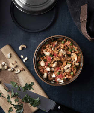 Logo trade liikelahjat tuotekuva: Black+Blum lasinen lounaskulho 750ml