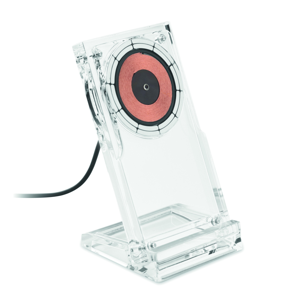 Logo trade mainostuotet tuotekuva: Akryyli langaton laturi 15W