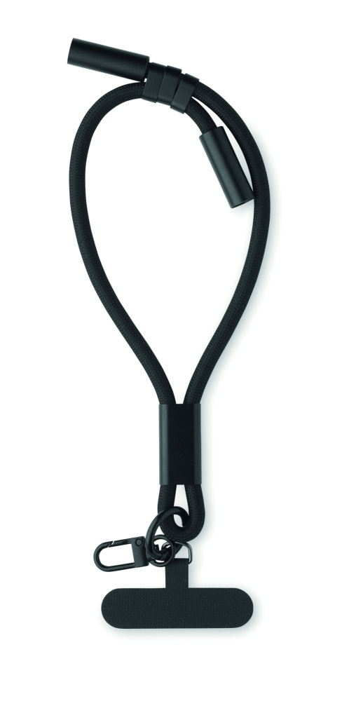 Logo trade mainostuotet tuotekuva: Rannehihna - latauskaapeli 60W