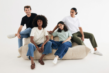 Logotrade mainoslahjat ja liikelahjat tuotekuva: IQONIQ Nikko -painavampi t-paita, kierrätyspuuvilla