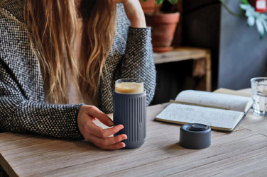 Logo trade liikelahja kuva: Black+Blum lasinen matkakuppi 340 ml