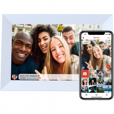 Logotrade dovana nuotrauka: Prixton Prado 10" Frameo wifi skaitmeninis nuotraukų rėmelis