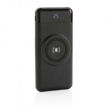 Logotrade firminės dovanos nuotrauka: 10 000 mah belaidis maitinimo blokas su laikrodžio įkrovikliu