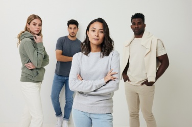 Logotrade reklaminės dovanos nuotrauka: Iqoniq Manuel perdirbtos medvilnės marškinėliai nedažyti