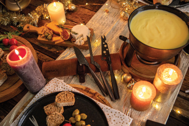 Logotrade dovana nuotrauka: BOSKA sūrio peilių rinkinys Monaco+ Black