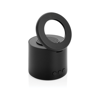 Logotrade firminės dovanos nuotrauka: „Magpulse RCS“ perdirbto plastiko 3 W garsiakalbis su magnetiniu laikikliu