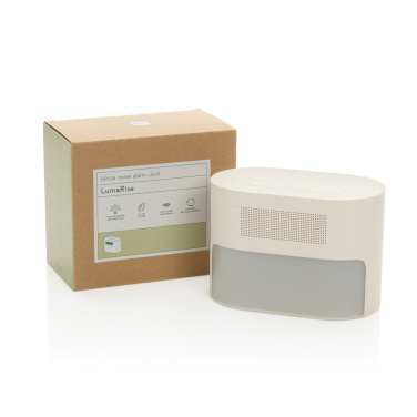Logotrade reklaminiai produktai nuotrauka: „LumaRise RCS“ perdirbto plastiko balto triukšmo žadintuvas