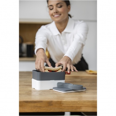 Logotrade ziemassvētku dāvanas foto: MIYO divslāņu pusdienu kastīte