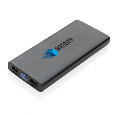 Logotrade logo dāvanas foto: Alumīnija 18W 10 000 mAh PD Powerbank