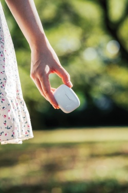 Logotrade korporatīvās dāvanas foto: RCS pārstrādātas plastmasas Liberty Pro bezvadu austiņas