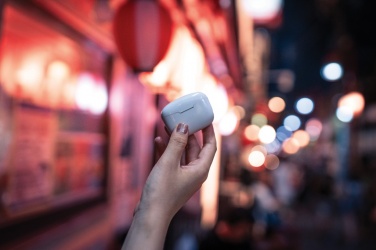 Logotrade ziemassvētku dāvanas foto: RCS pārstrādātas plastmasas Liberty Pro bezvadu austiņas