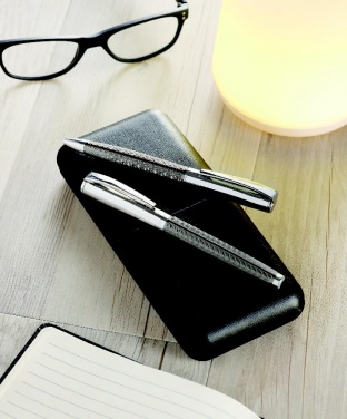 Logotrade ziemassvētku dāvanas foto: Lodīšu pildspalvu komplekts kastītē