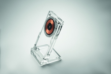 Logotrade Ideja dāvanas foto: Akrila bezvadu lādētājs 15W