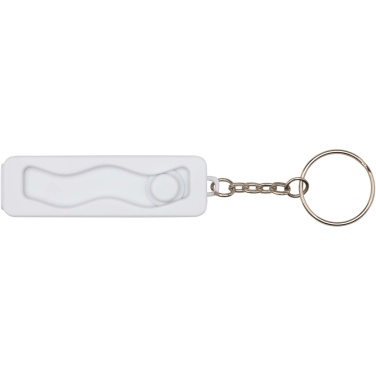 Logotrade ziemassvētku dāvanas foto: Aggia pārstrādātas plastmasas telefona statīvs ar fidget rotaļlietu