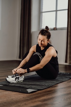 Логотрейд pекламные подарки картинка: VINGA GRS RPET активное сухое полотенце 140 x 70 см