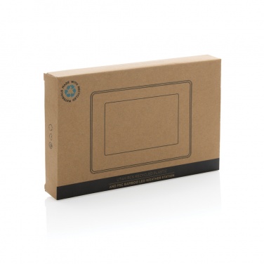 Лого трейд pекламные продукты фото: Светодиодные часы из переработанного пластика и бамбука от RCS в штате Юта