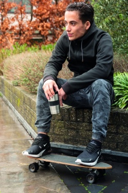 Логотрейд pекламные cувениры картинка: Вакуумная кофейная кружка, пригодная для мытья в посудомоечной машине