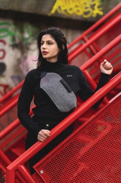 Логотрейд pекламные подарки картинка: Городской поясной мешок