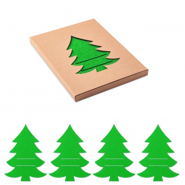 Логотрейд pекламные продукты картинка: Салфетка из фетра RPET