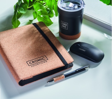 Лого трейд pекламные cувениры фото: Папка А5 из пробки