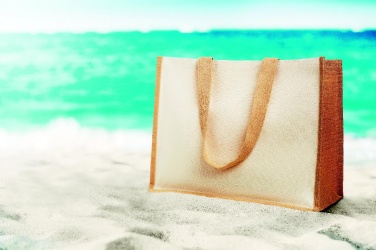 Логотрейд pекламные подарки картинка: Сумка шоппер из джута