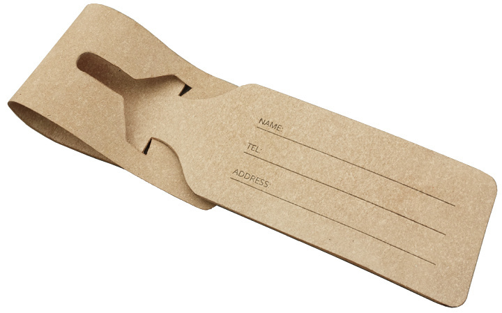 Лого трейд бизнес-подарки фото: Бирка для багажа 969107